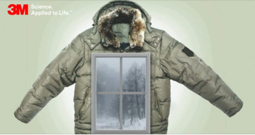 Like a Winter Jacket for Home Windows - 3M Thinsulate Window Film