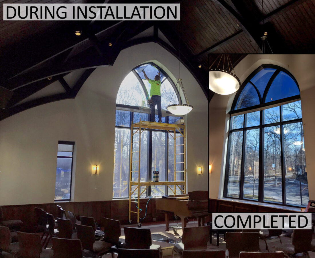 Beautiful Church in Ann Arbor, Michigan Gets a Window Film Upgrade