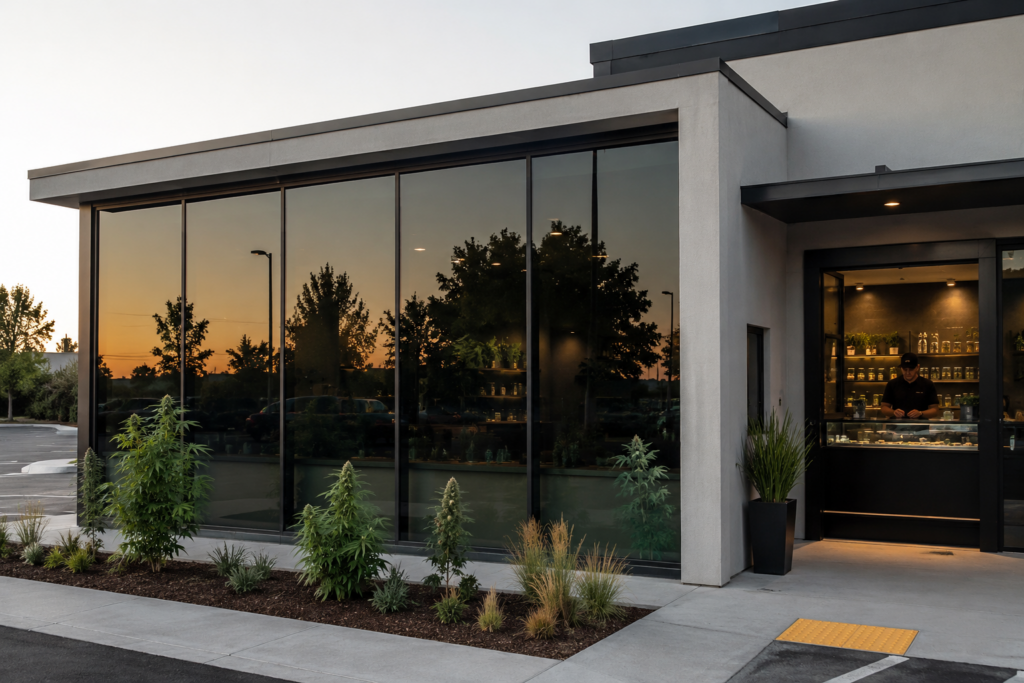 Security Window Film for Grand Rapids Cannabis Dispensaries