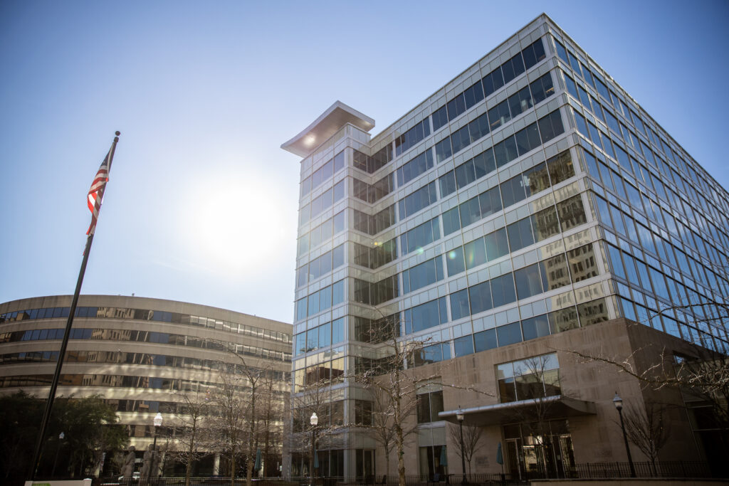 Solar Control Window Film for Downtown Grand Rapids Office Buildings