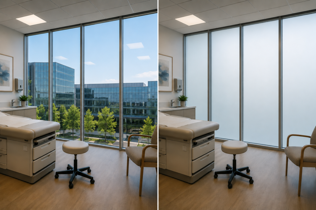 Switchable Smart Film for Troy, MI Medical and Executive Offices